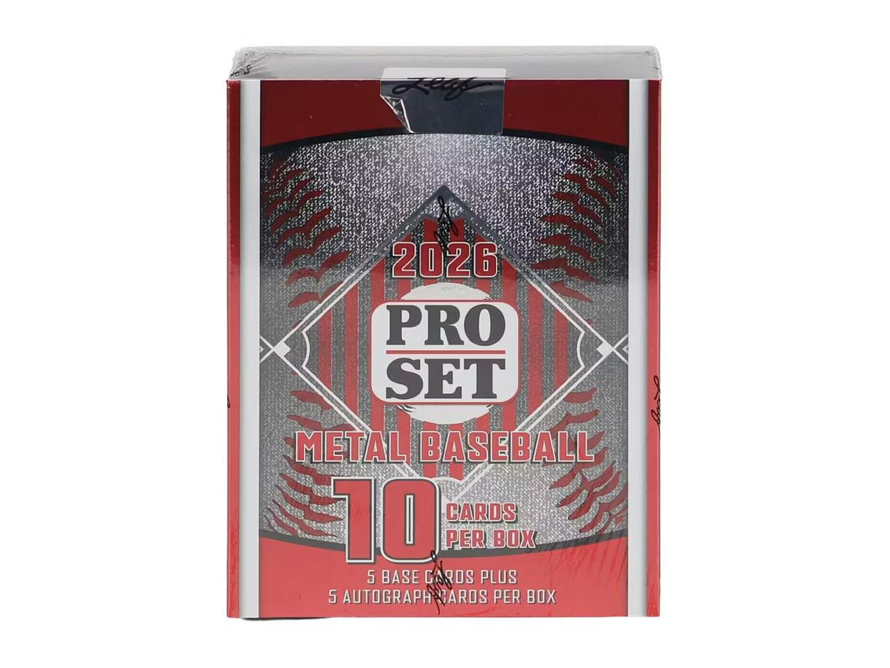 2026 Pro Set Metal Baseball Hobby Box