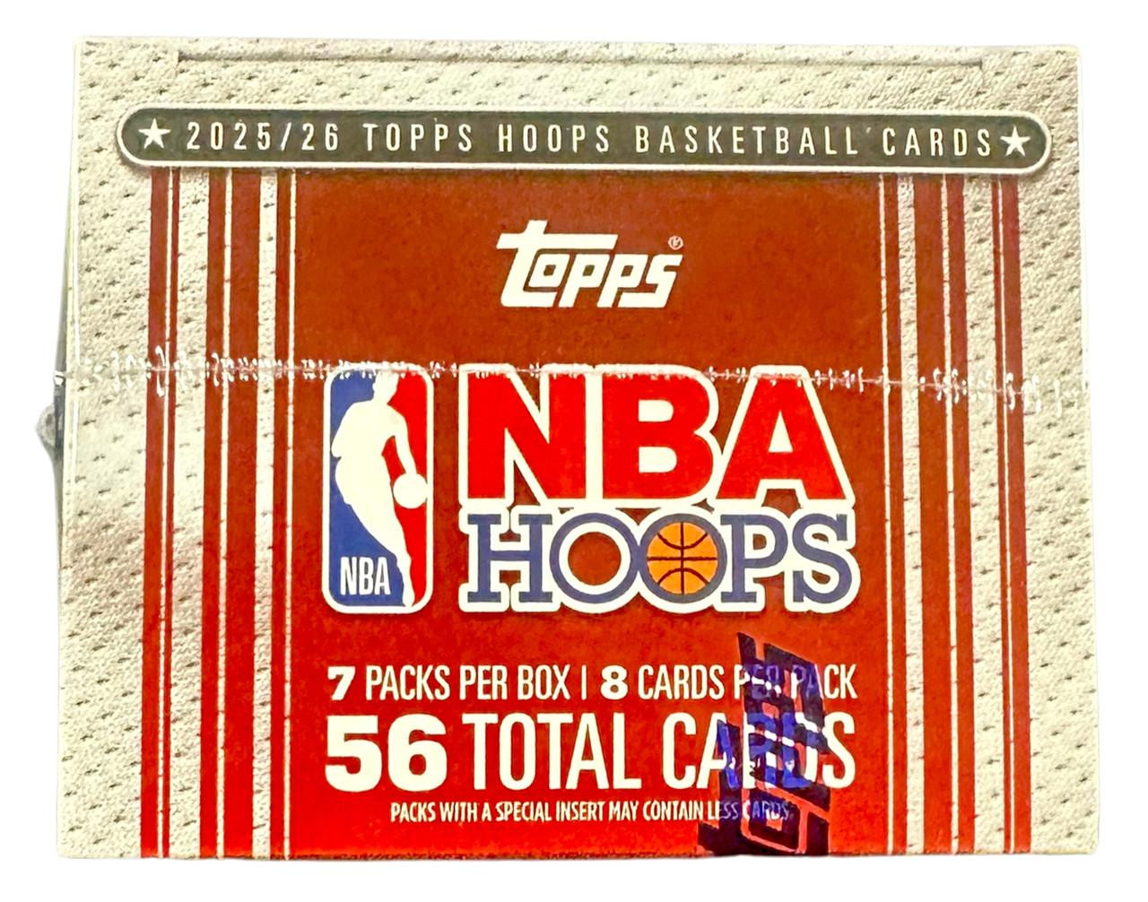 2025/26 Topps NBA Hoops Basketball Blaster Box