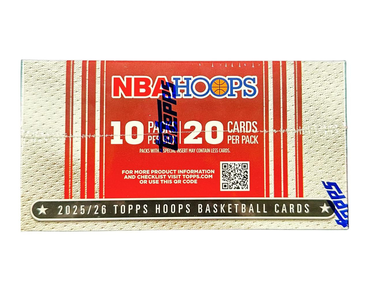2025/26 Topps NBA Hoops Basketball Jumbo Box