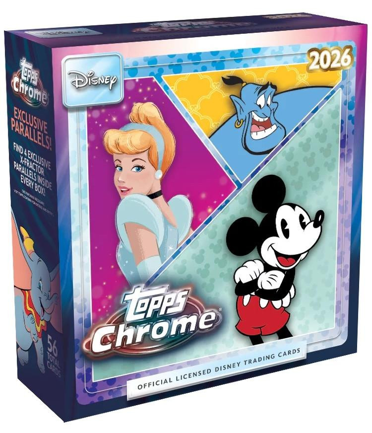 2026 Topps Chrome Disney Mega Box