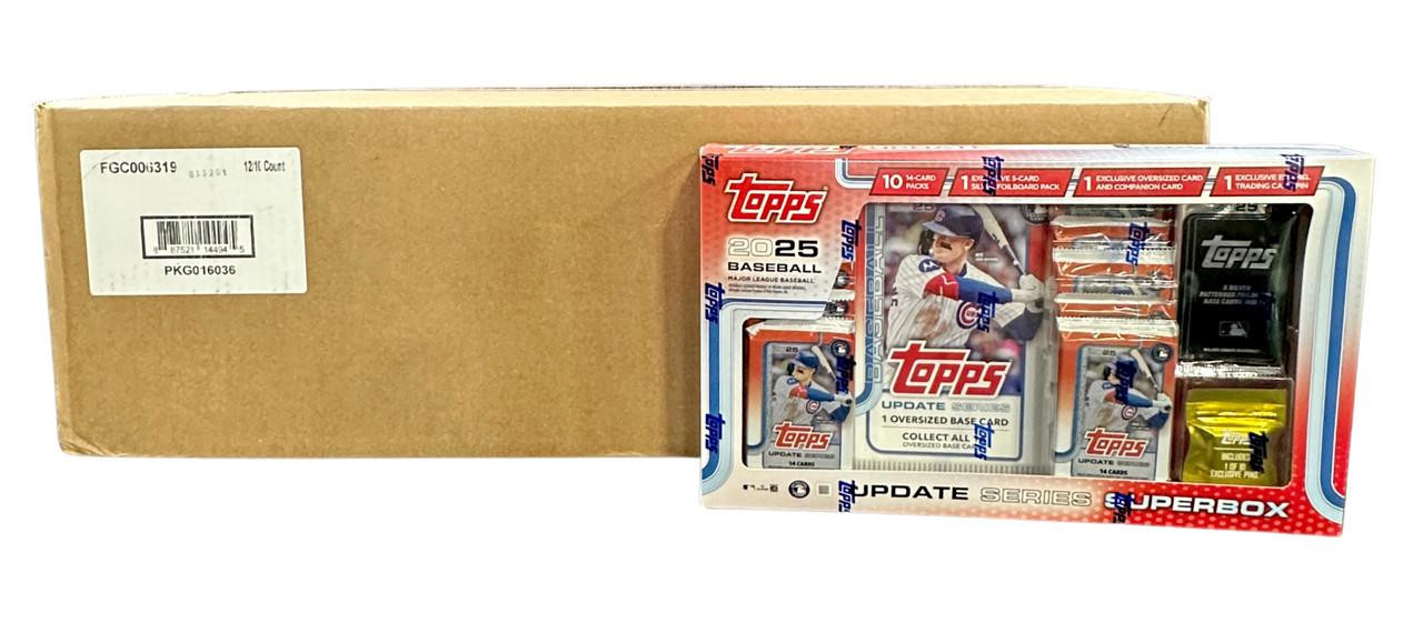 2025 Topps Update Series Baseball Super 12 Box Case