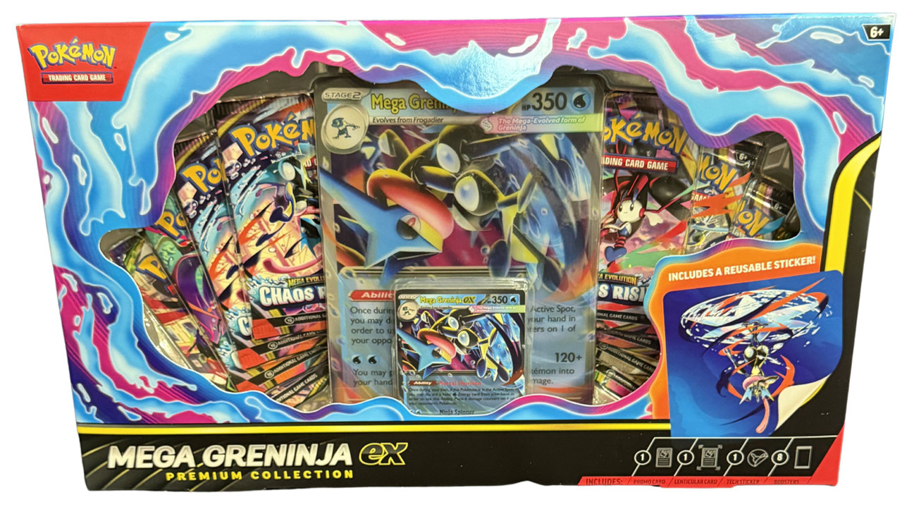 pokemon greninja ex card M Ash Greninja Ex Pokemon Card