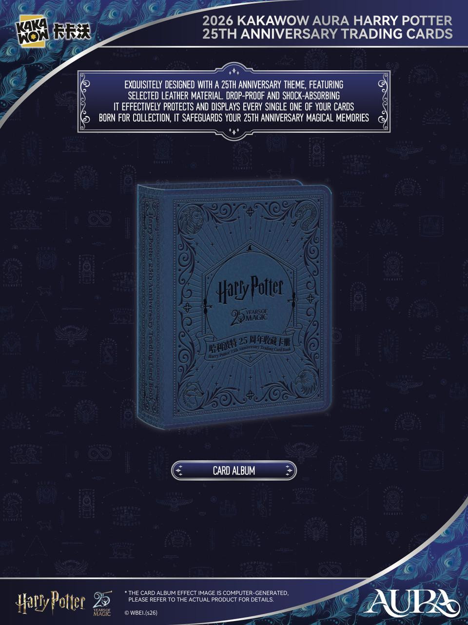 2026 Kakawow Aura Harry Potter 25th Anniversary Hobby 10 Box Case