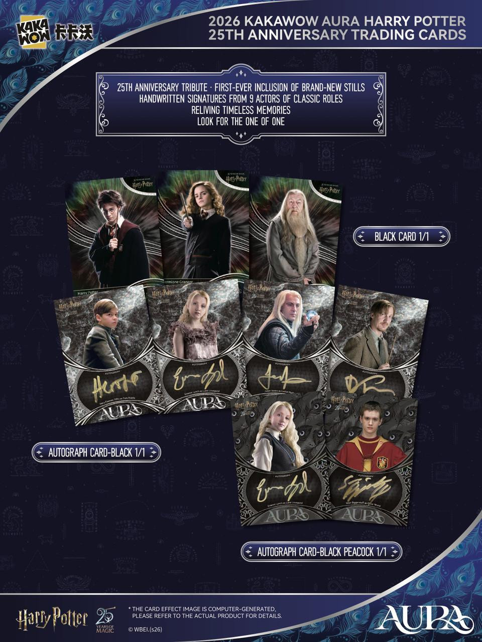 2026 Kakawow Aura Harry Potter 25th Anniversary Hobby Box