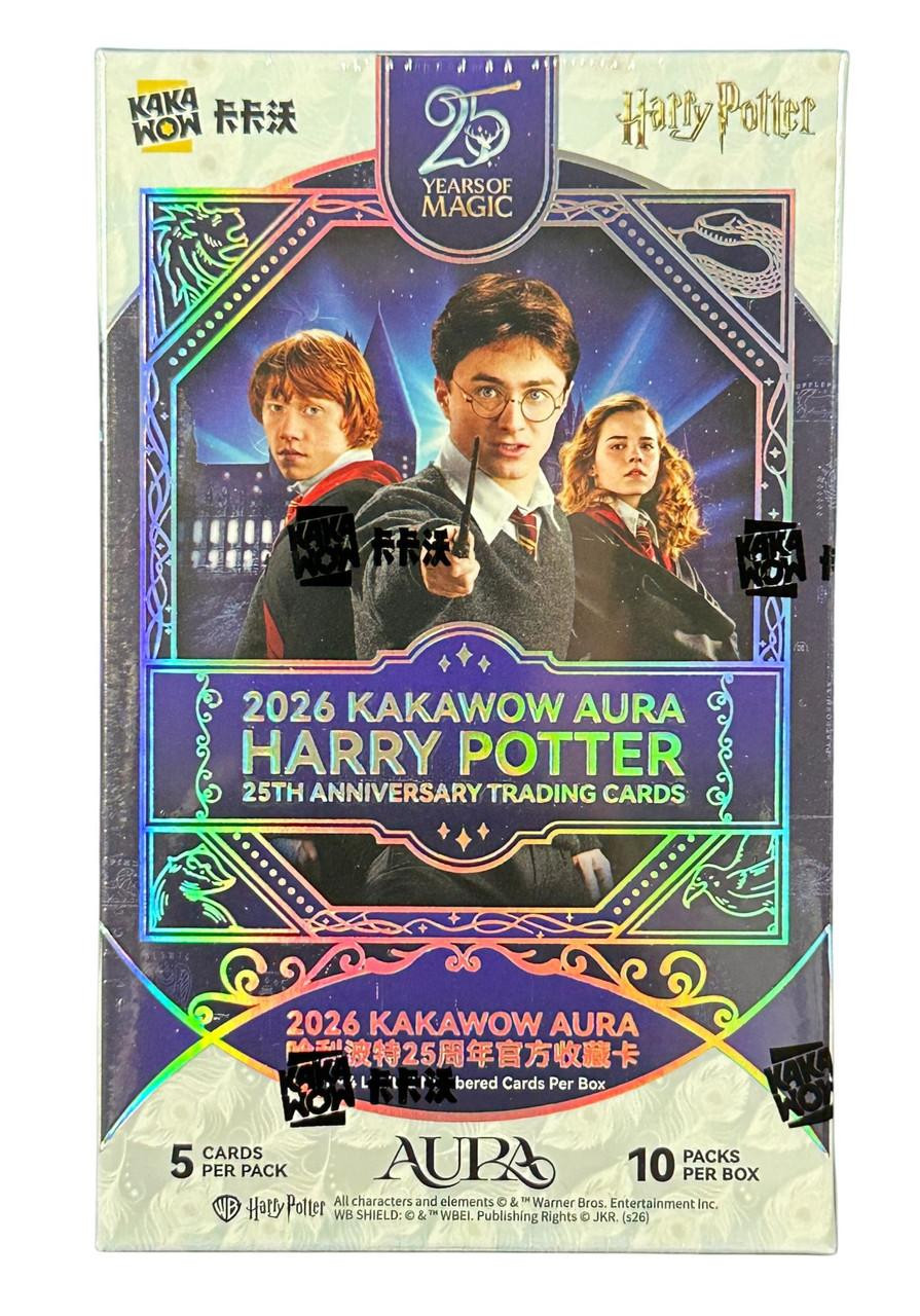 ハリーポッター　エボリューション　未開封BOX 2026 Kakawow Aura Harry Potter 25th Anniversary Hobby Box