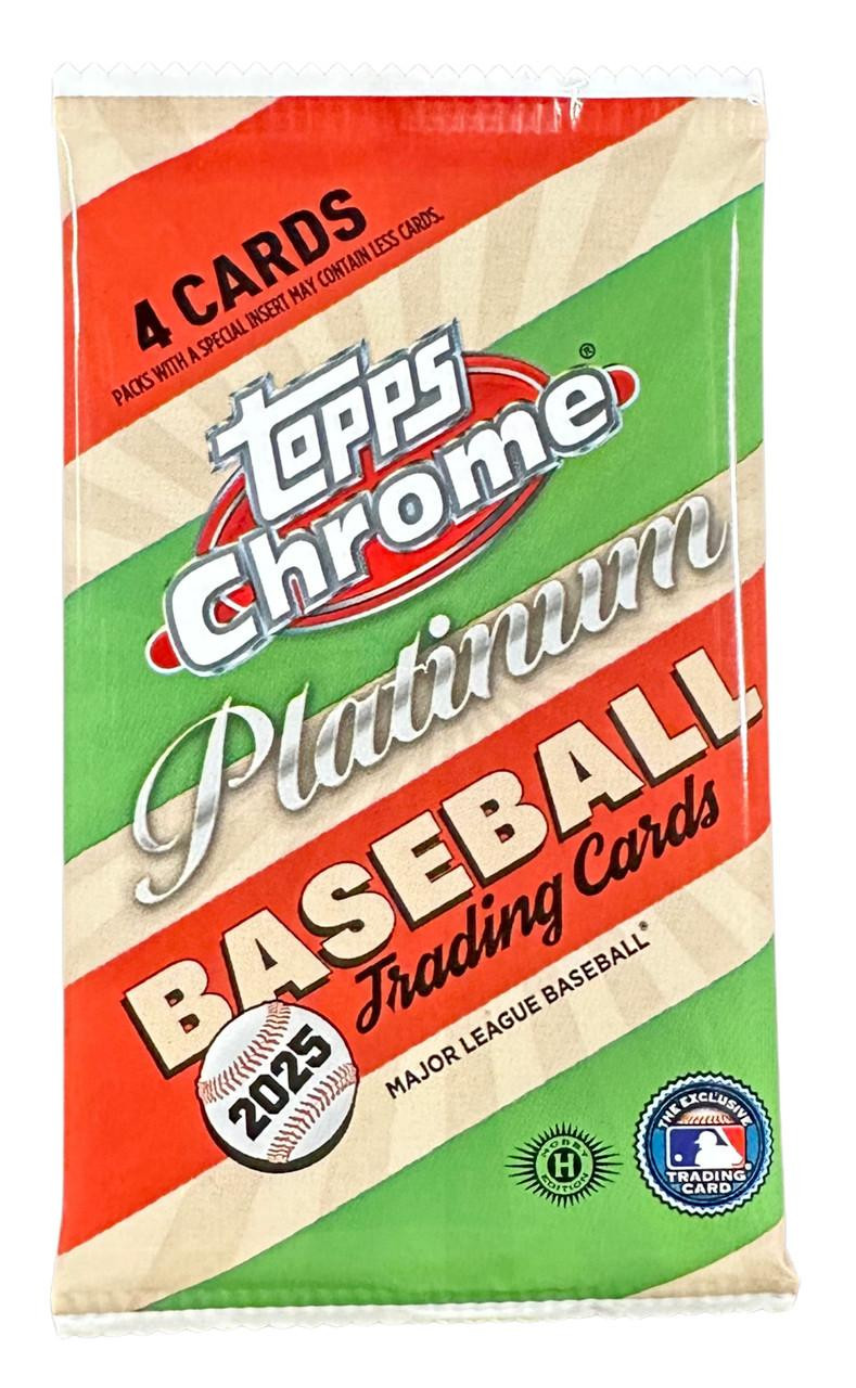 その他 2025Topps Chrome Platinum Baseball Cards 2025 Topps Chrome Platinum Anniversary Baseball Hobby Pack
