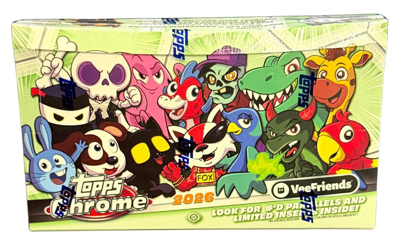 2026 Topps Chrome VeeFriends Hobby Box