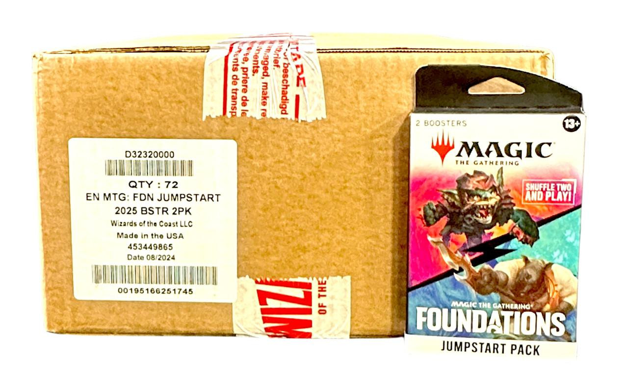 Magic: The Gathering Foundations Jumpstart Pack Bundle 72 Box Case