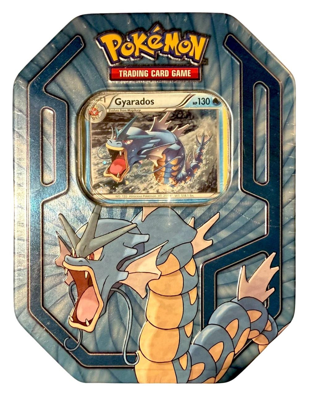 2016 Pokemon Gyarados XY Chest Tin