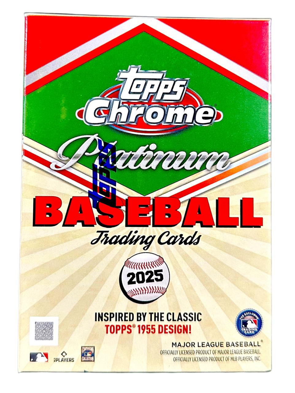 2025 Topps Chrome Platinum Anniversary Baseball Blaster Box