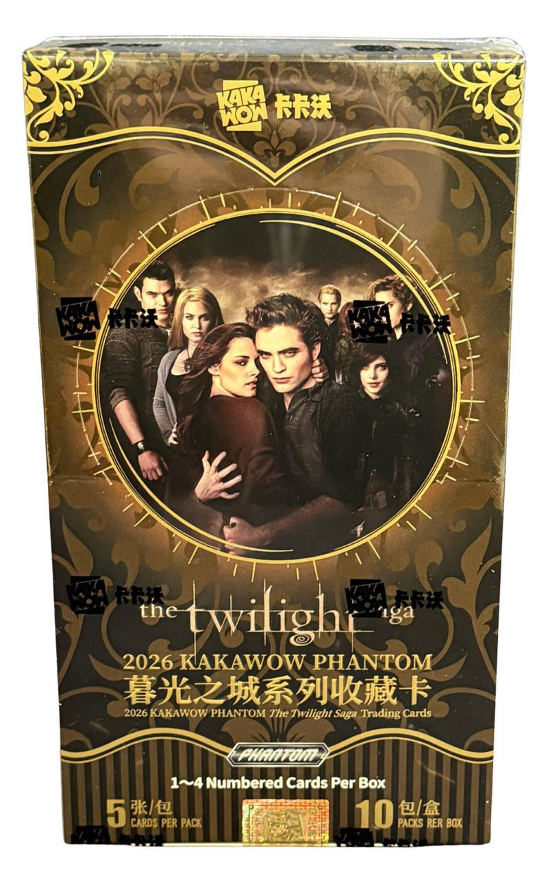 2026 Kakawow Phantom The Twilight Saga Hobby Box