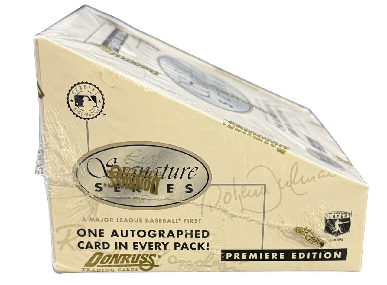 1996 Donruss Premiere Edition MLB Baseball Leaf Signature Series 