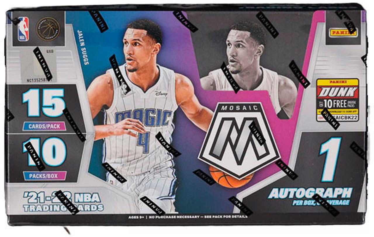 2021/22 Panini Mosaic Basketball Hobby Box