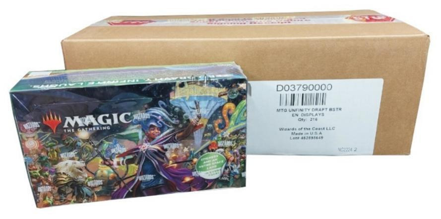 Magic: The Gathering Unfinity Draft Booster 6 Box Case
