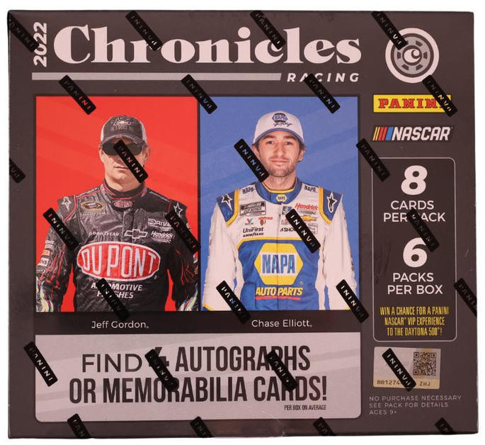 2022 Panini Chronicles Racing Hobby Box