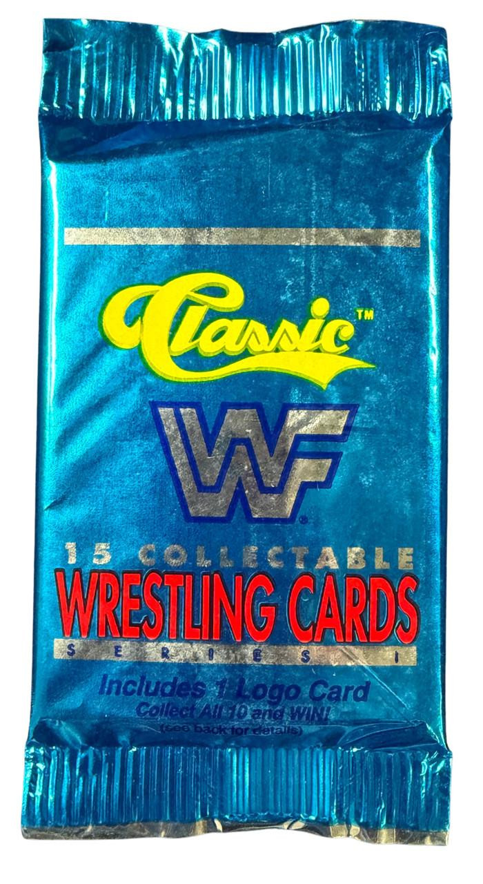 1990 Classic WWF Wrestling Series 1 Wax Pack