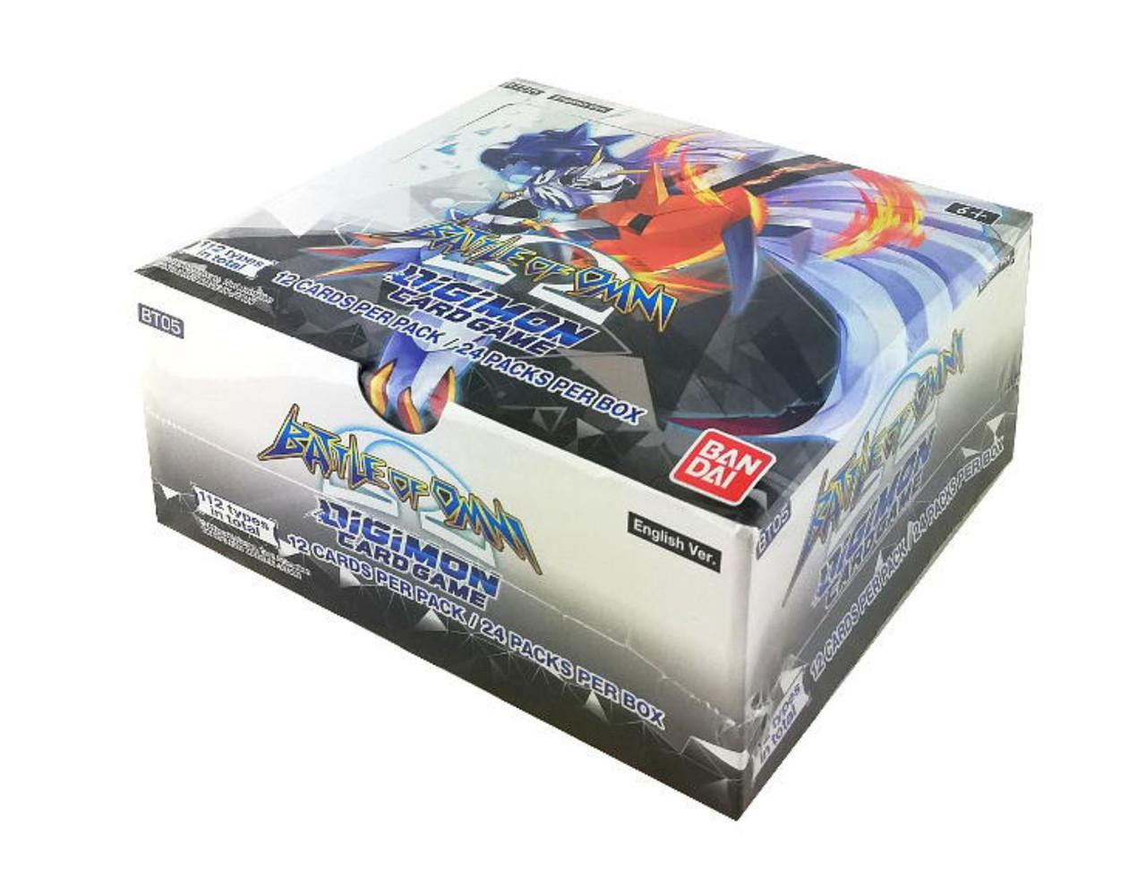 Digimon Card Game: Battle of Omni Booster (BT-05) Box