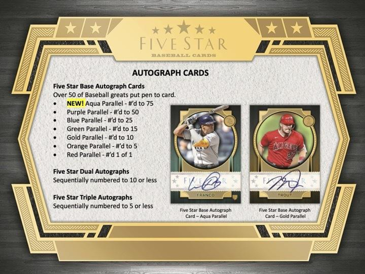 2022 Topps Five Star Baseball Hobby Box