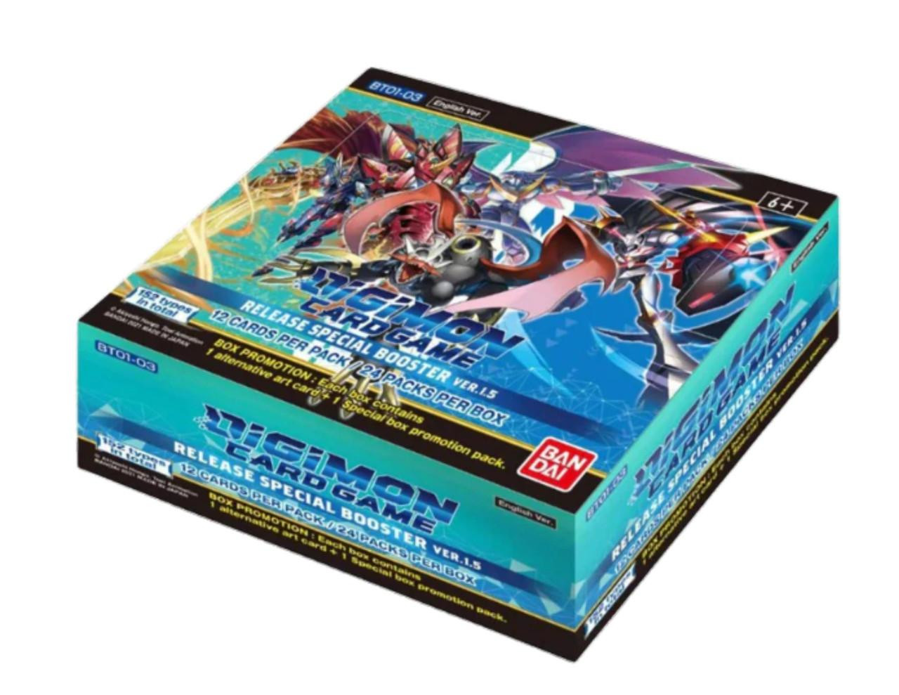 新品未開封　DIGIMON GENERATION 5ボックスセット Digimon Card Game: Ver. 1.5 Release Special Booster Box