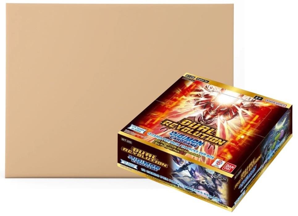 デジモンカードゲーム DUAL REVOLUTION【BT-25】　12box Digimon Card Game: Dual Revolution Booster (BT-25) 12 Box Case