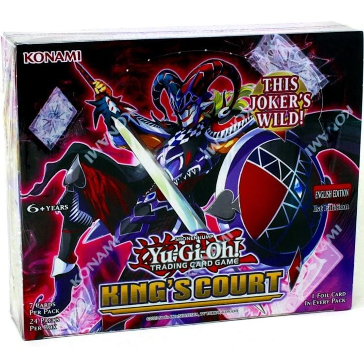 kings court booster box Yu-Gi-Oh! King's Court Booster 1st Edition Box