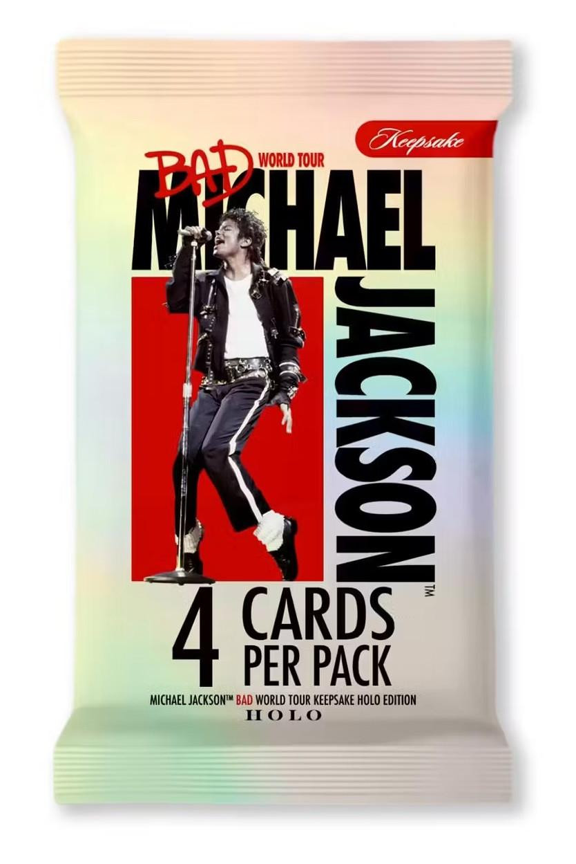 2026 Michael Jackson Bad World Tour Keepsake Holo Breakers Edition