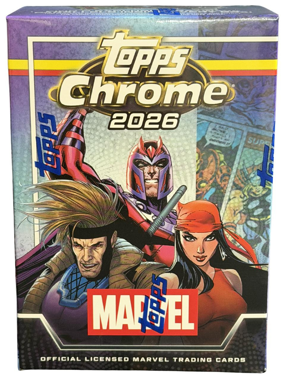 2026 Topps Chrome Marvel Comics Value Box