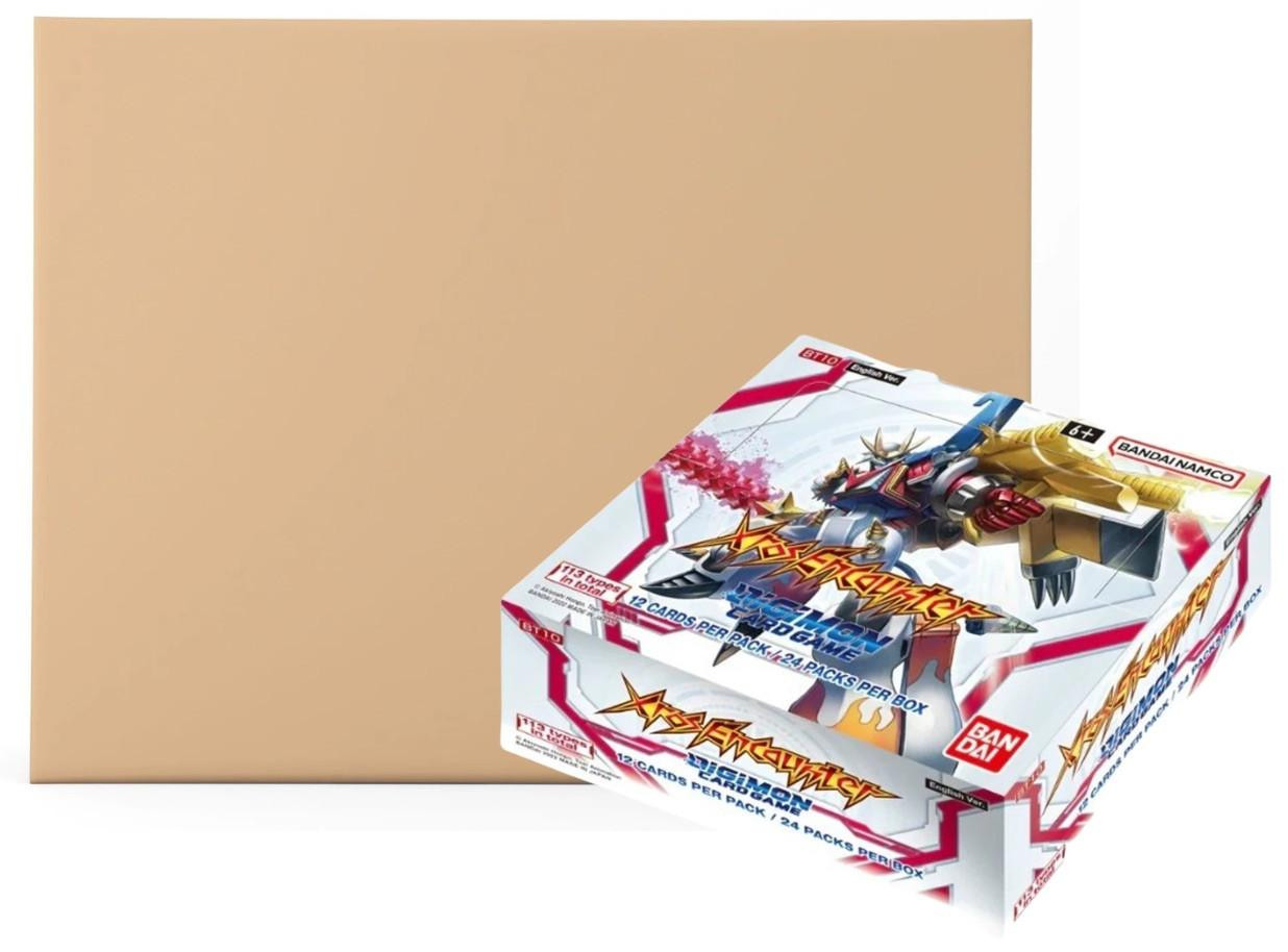 xros encounter booster box Digimon Card Game: Xros Encounter Booster (BT-10) 12 Box Case