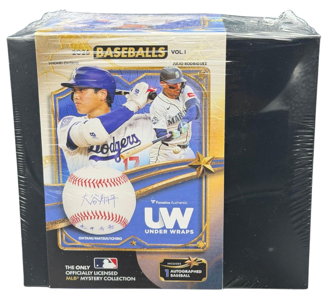 2026 Under Wraps MLB Baseballs VOL. I Box