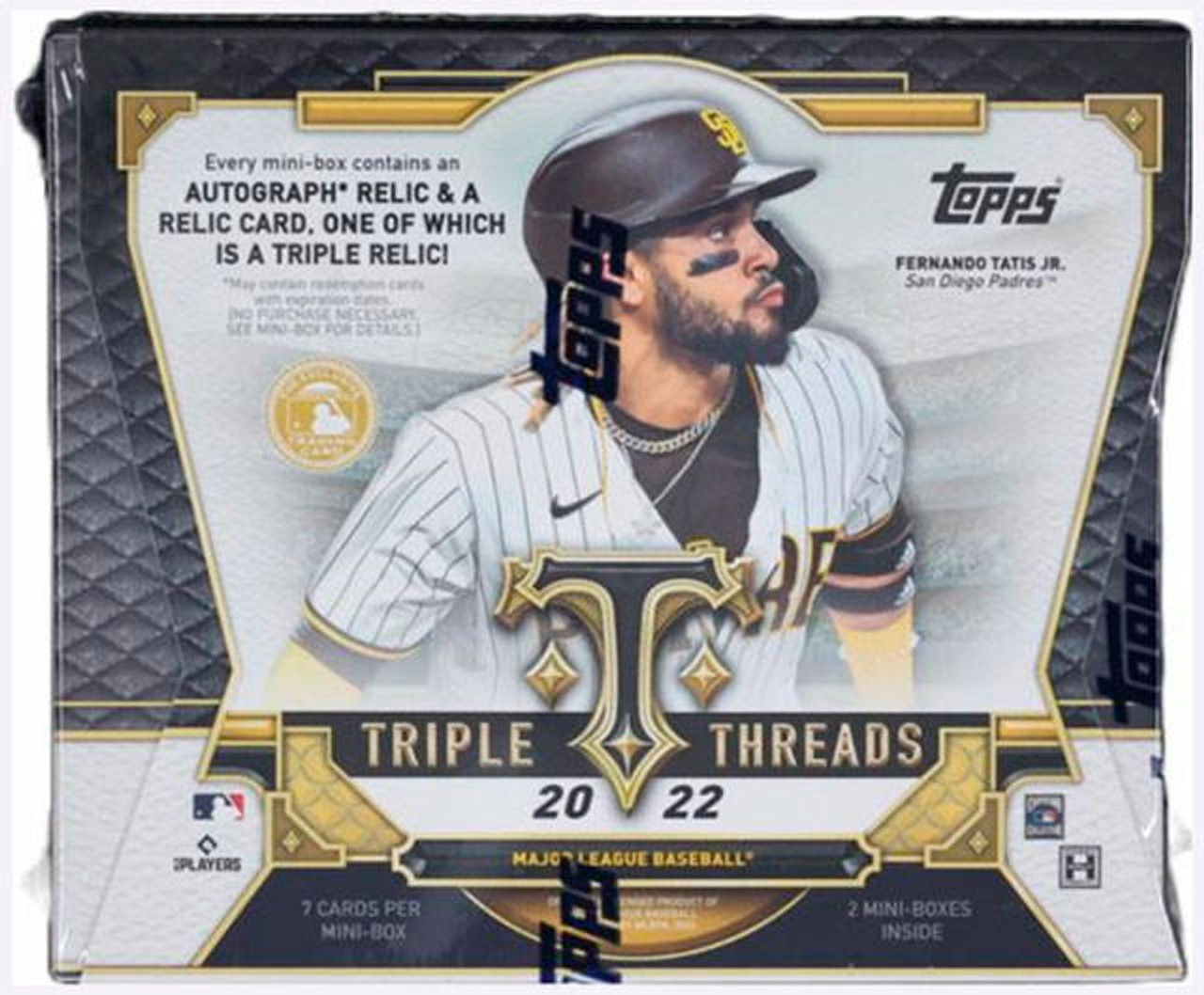 2021 Topps Triple Threads Hobby Baseball, 9 Box Inner Case