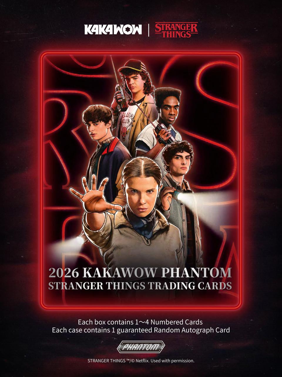 2026 Kakawow Phantom Stranger Things Hobby Box