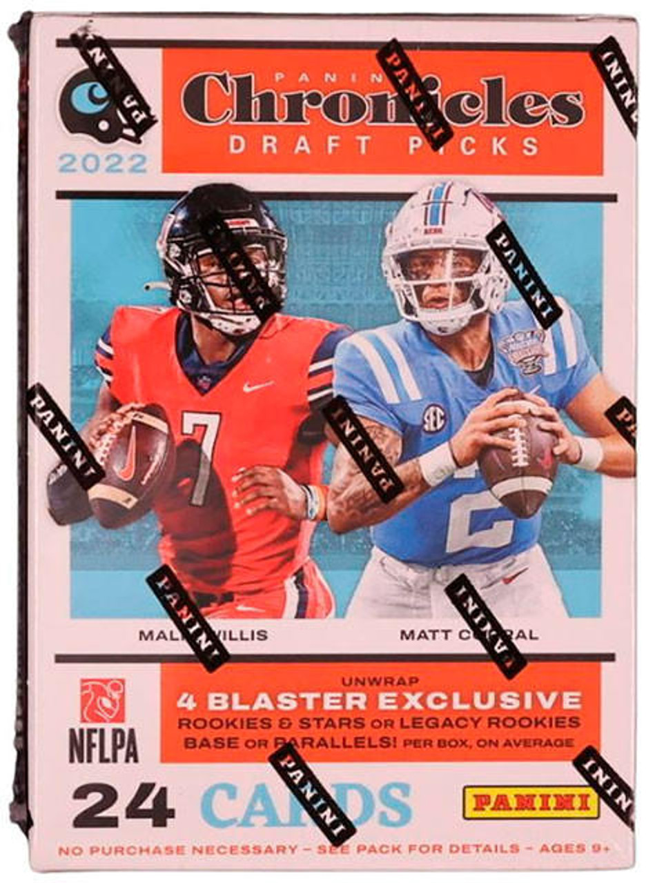 2022 Panini Chronicles Collegiate Draft Picks Football Blaster Box