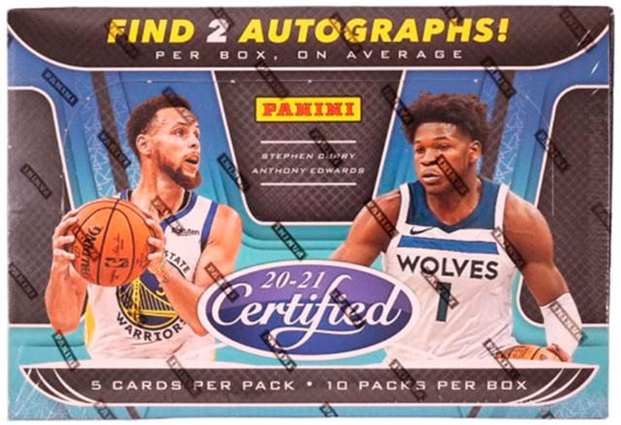 2020/21 Panini Certified Basketball Hobby Box