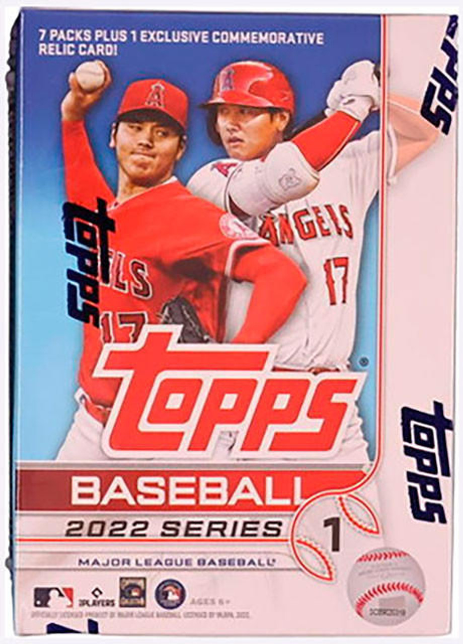 【未開封】Box TOPPS Baseball SERIES 1 MLB 1st Amazon.com: 2022 Topps Series 1 Baseball Hobby Box (24 Packs
