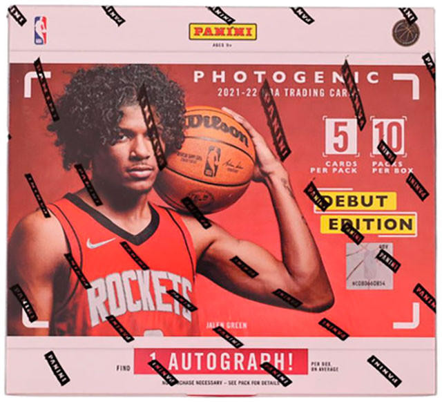2021&frasl;22 Panini Photogenic Basketball Hobby Box