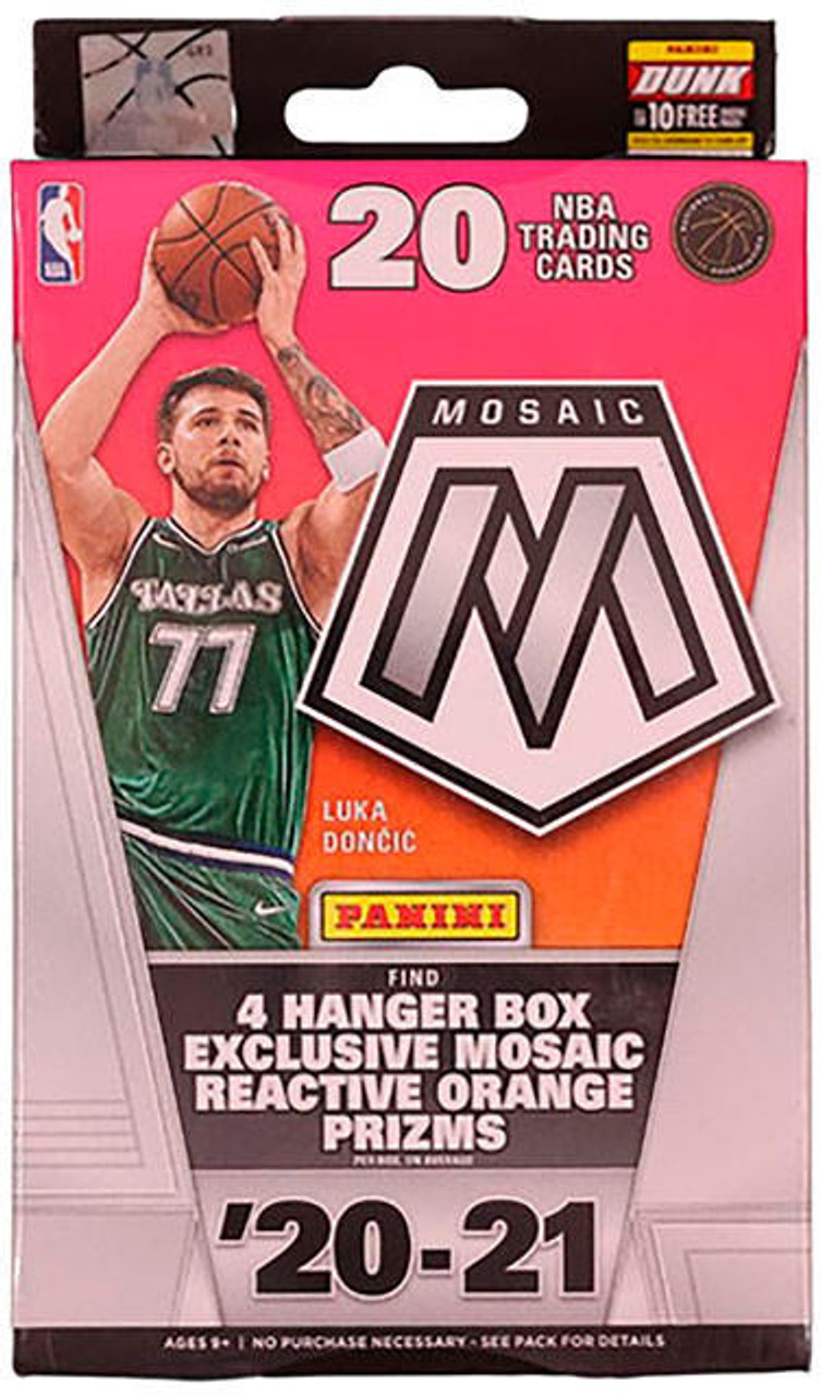 2020/21 Panini Mosaic Basketball Hanger Box