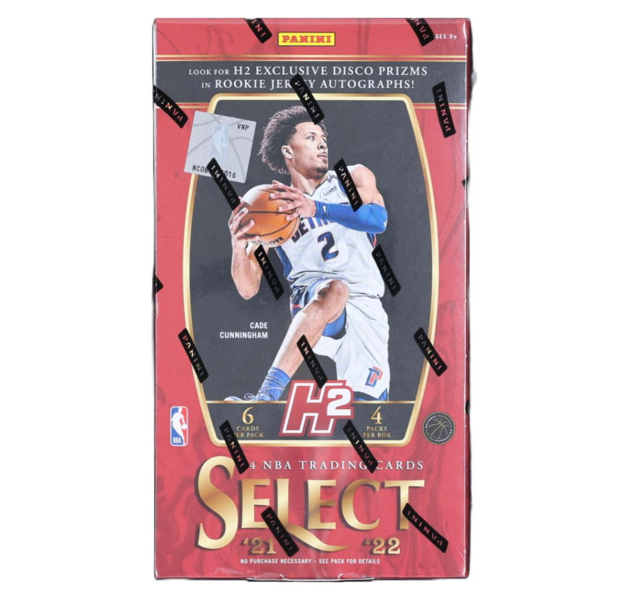 コレクション Basketball Cards 2021/22 Panini Select Basketball H2 Hobby Hybrid Box