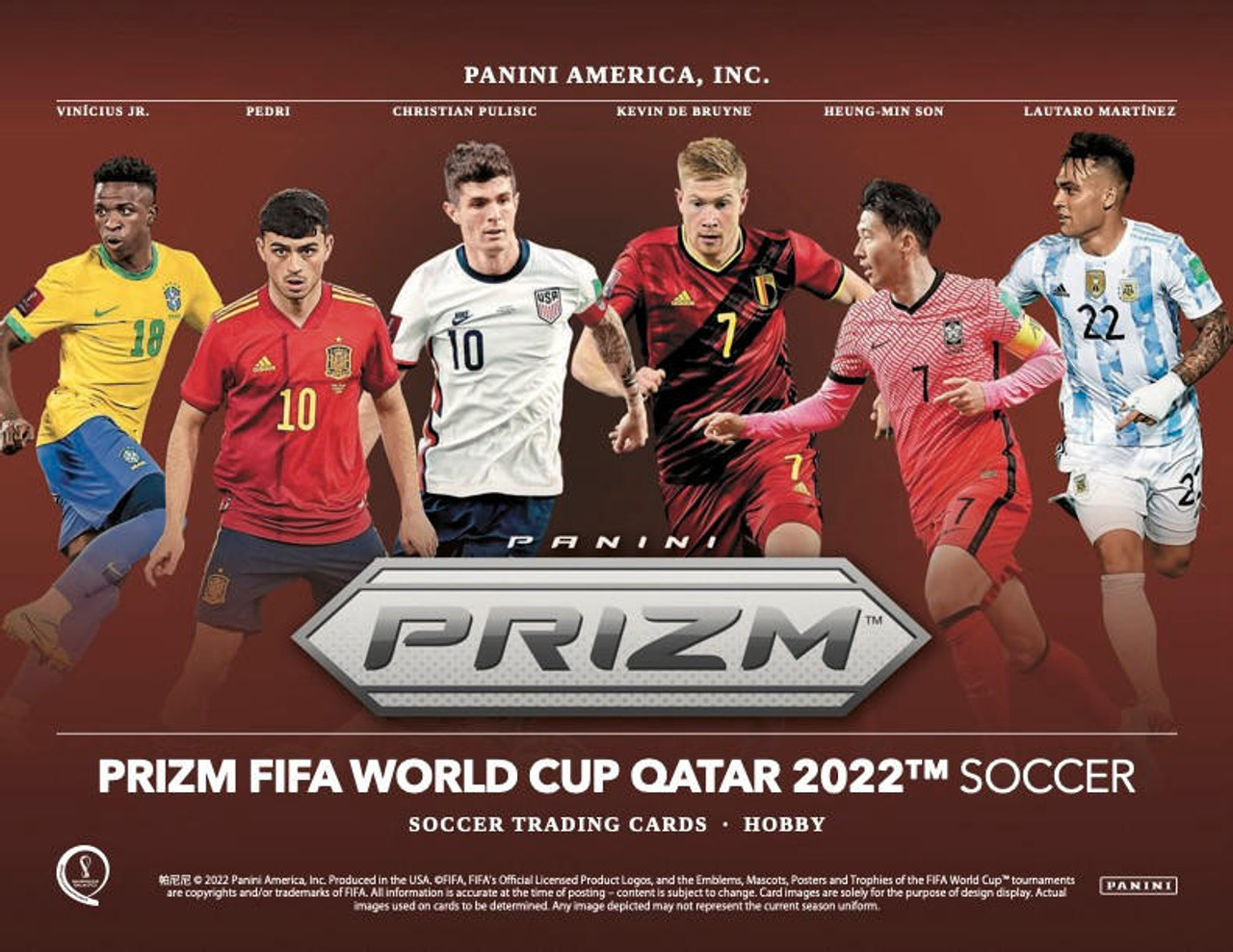 2021-22 Panini Mosaic Road To FIFA World Cup Qatar Soccer Hobby Box