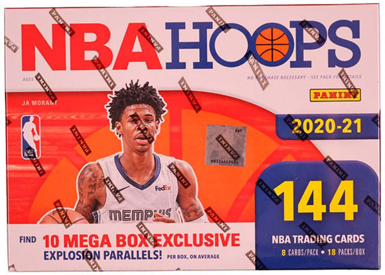 2020/21 Panini NBA Hoops Basketball Mega Box