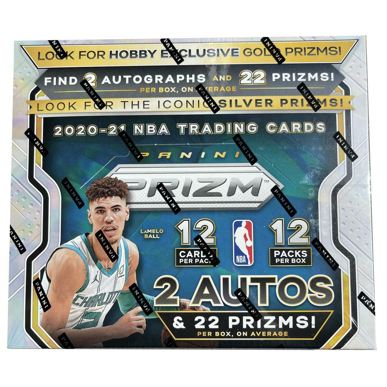 2020-21 Panini Prizm NBA Basketball Hanger Box (20 Cards/Box