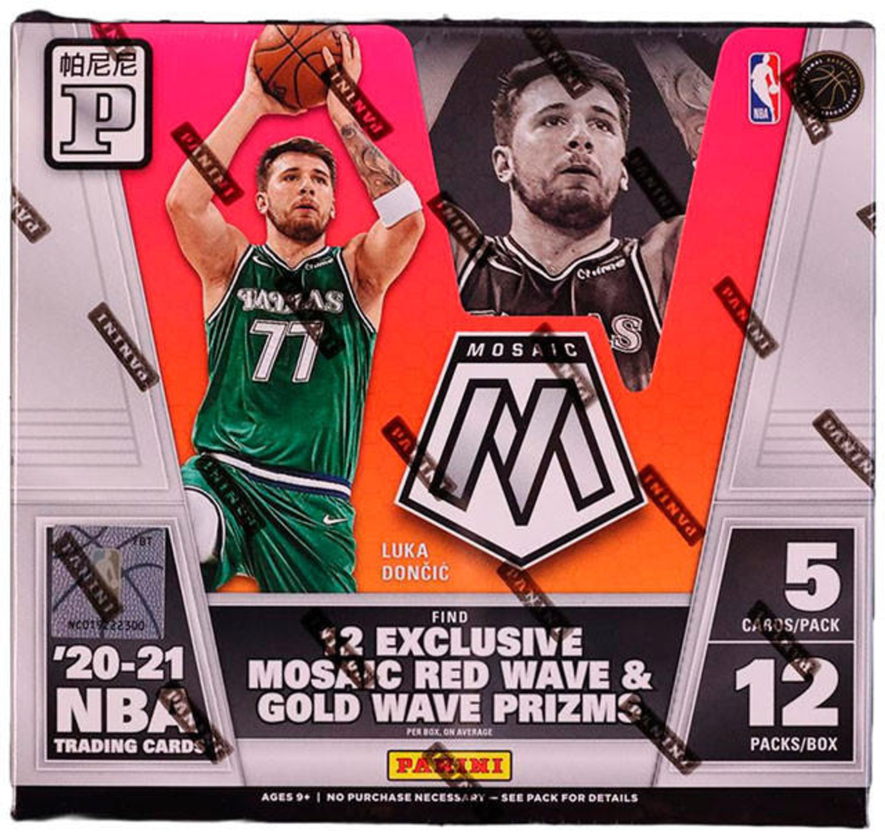 2020/21 Panini Mosaic Basketball Tmall Box