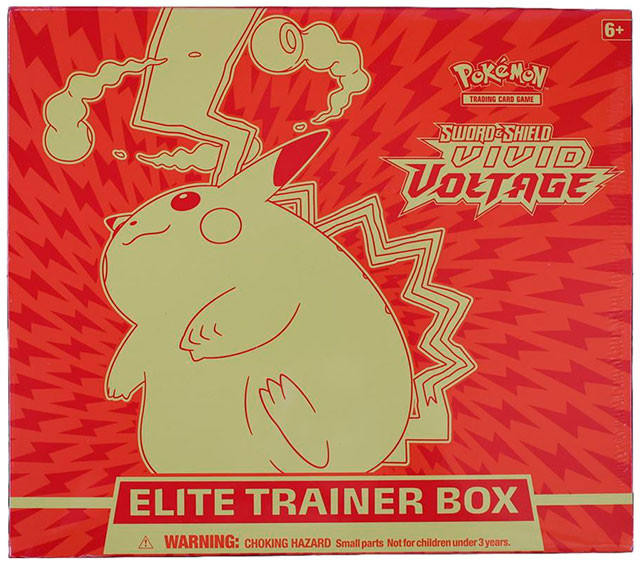 Sword&Shield Vivid Voltage エリートトレーナーボックス Pokémon TCG: Sword & Shield—Vivid Voltage Elite Trainer Box