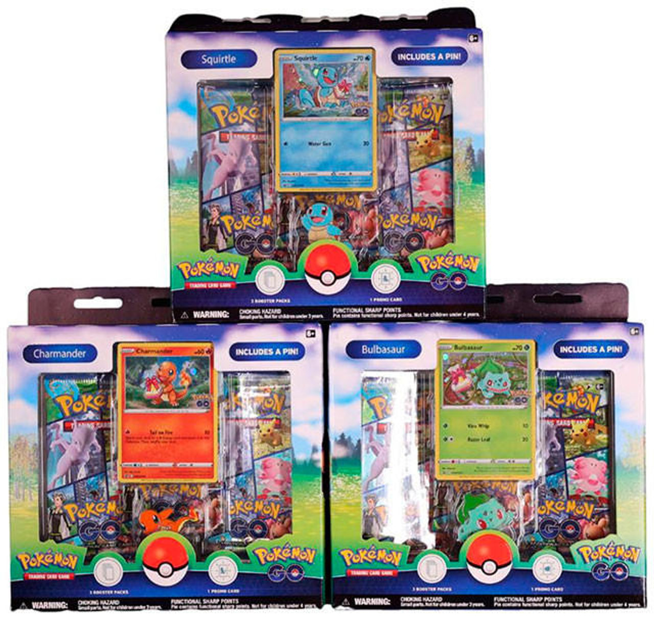 Pokémon TCG: Pokémon GO Pin Collection (Bulbasaur)