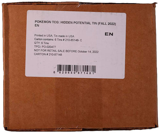 pokemon hidden potential card list Pokmon TCG: Hidden Potential Tin