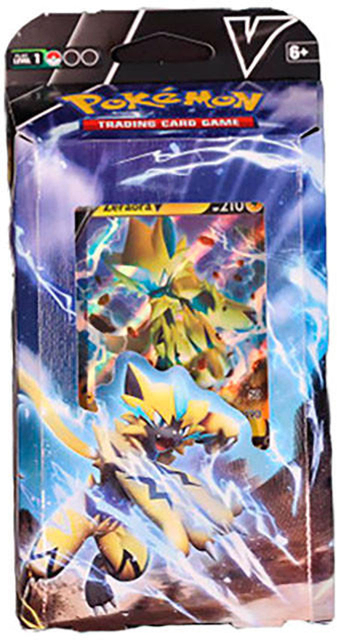 Pokemon Deoxys V or Zeraora V Battle Deck Box