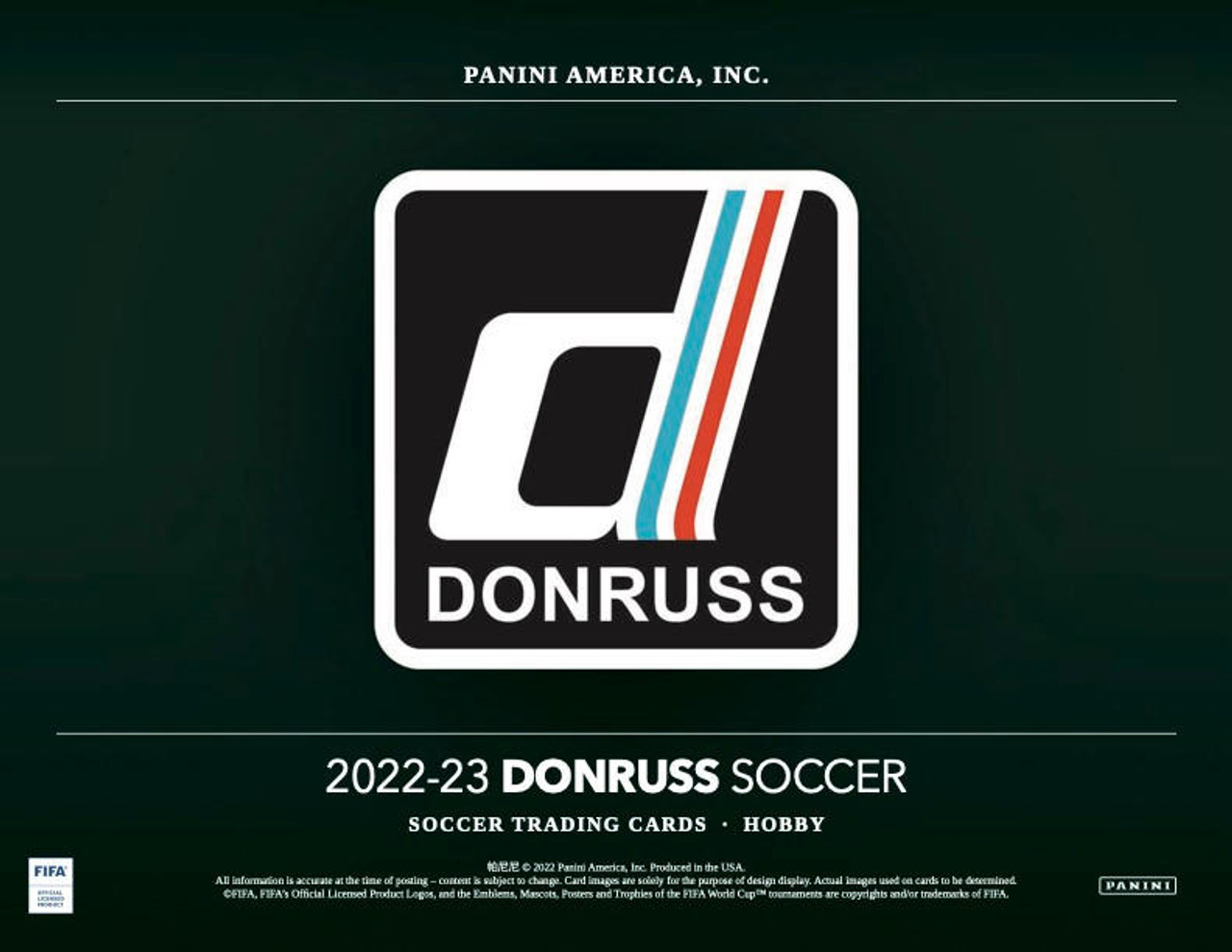 2022/23 Panini Donruss Soccer Hobby Box