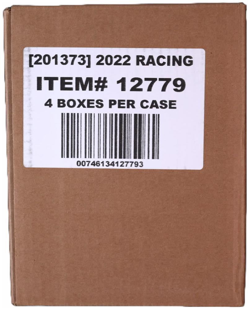 2022 Panini National Treasures Racing Hobby 4 Box Case