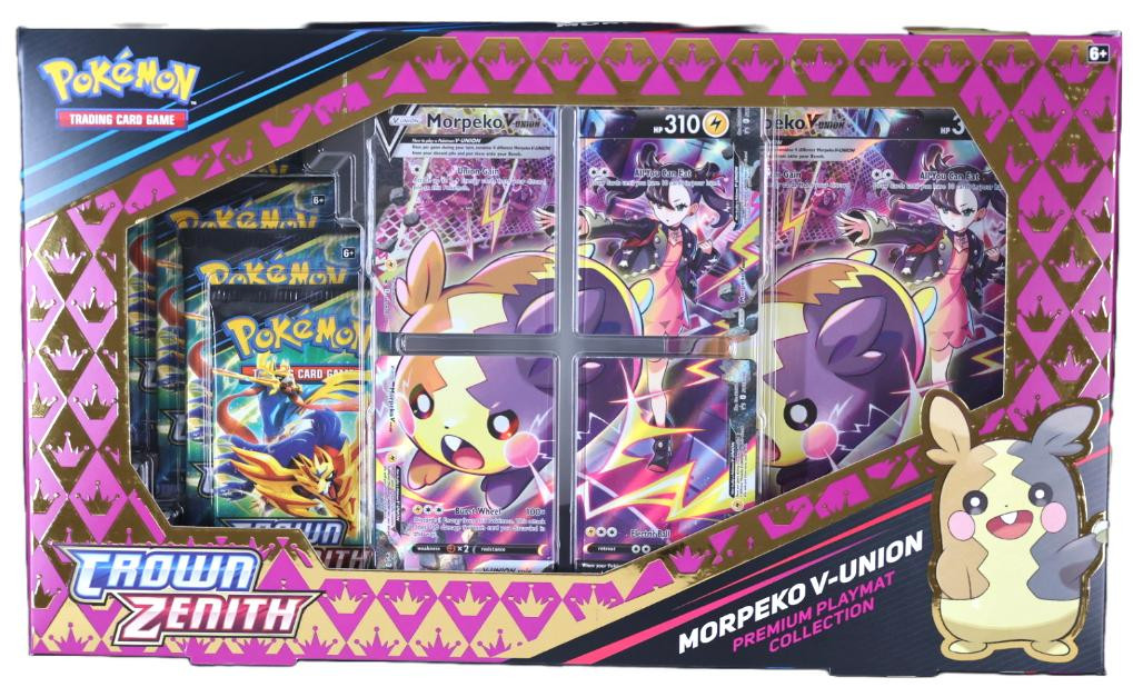 Pokemon Crown Zenith Morpeko V-Union Playmat Premium Box