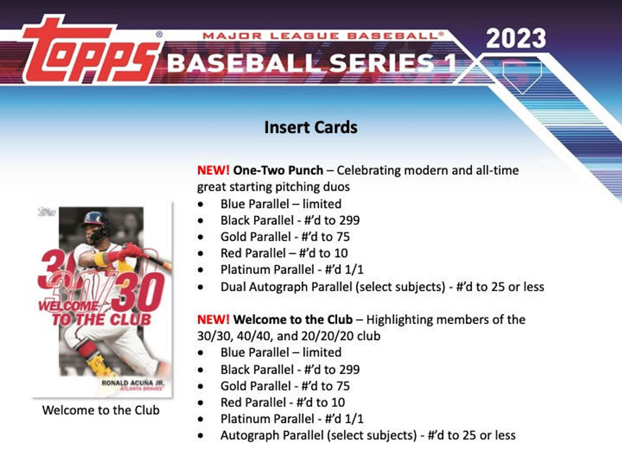 2023 Topps Series 1 Baseball Hobby Box