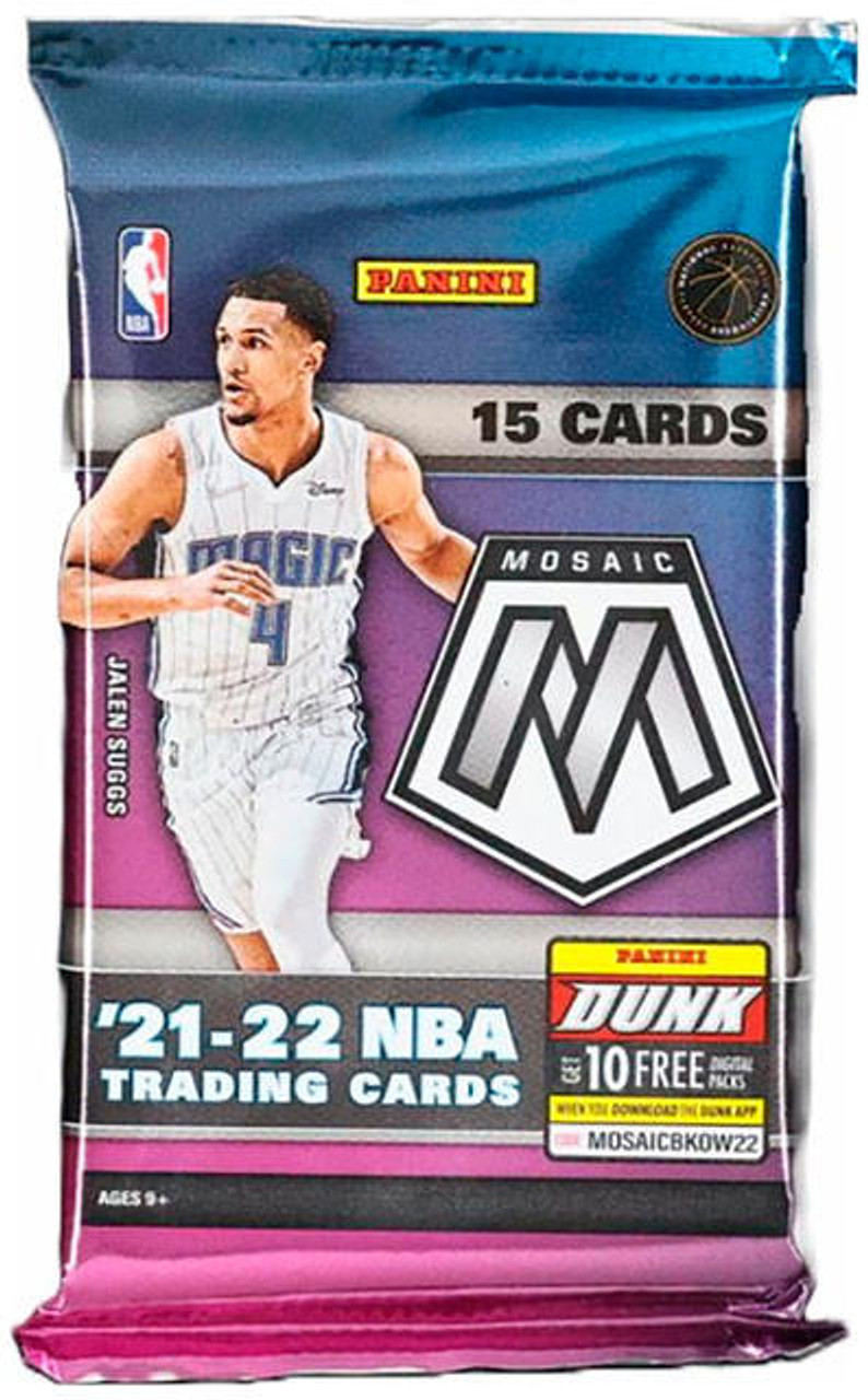 2021/22 Panini Mosaic Basketball Hobby Pack